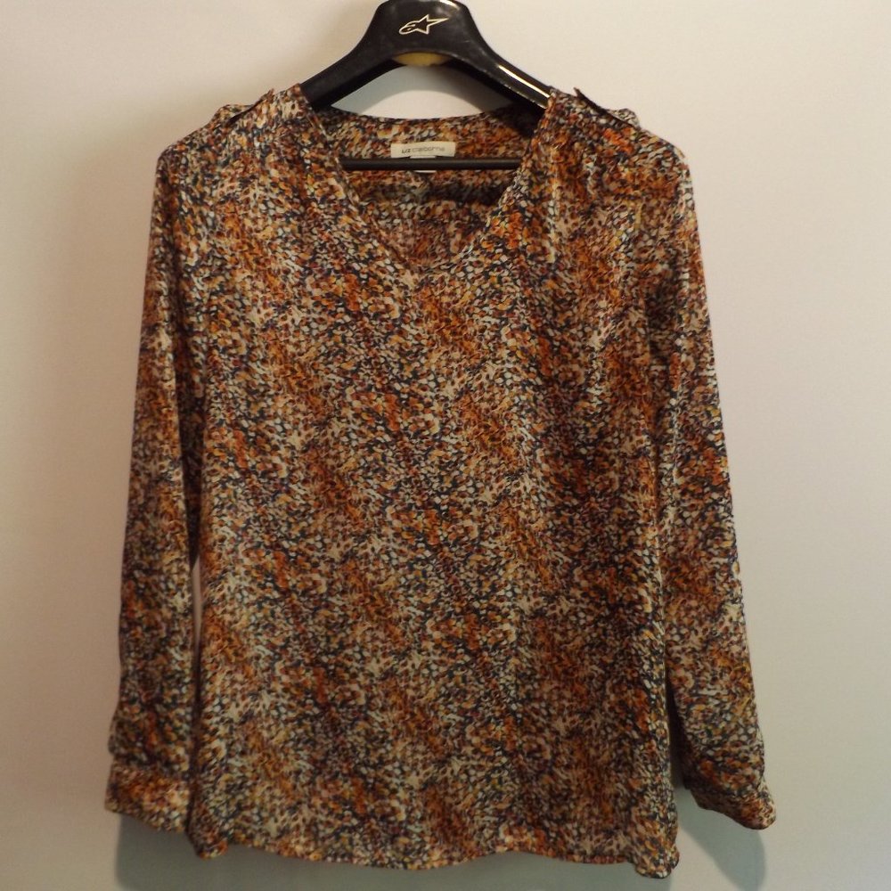LIZ CLAIBORNE BLOUSE CAREER - Picture 1 of 6